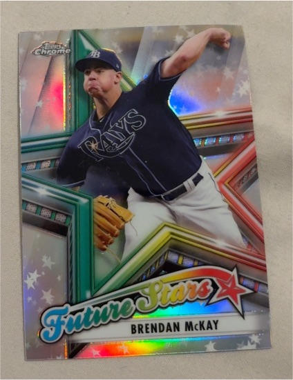 2021 Topps Chrome Future Stars #FS-17 Brendan McKay — front