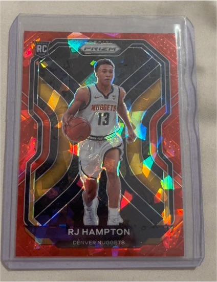2020-21 Panini Prizm #286 RJ Hampton — front