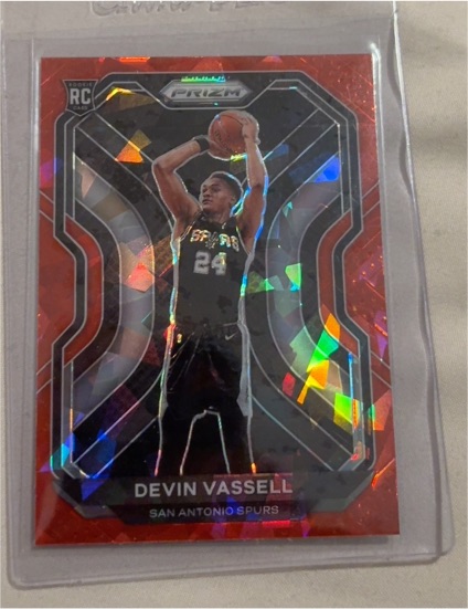 2020-21 Panini Prizm #252 Devin Vassell — front