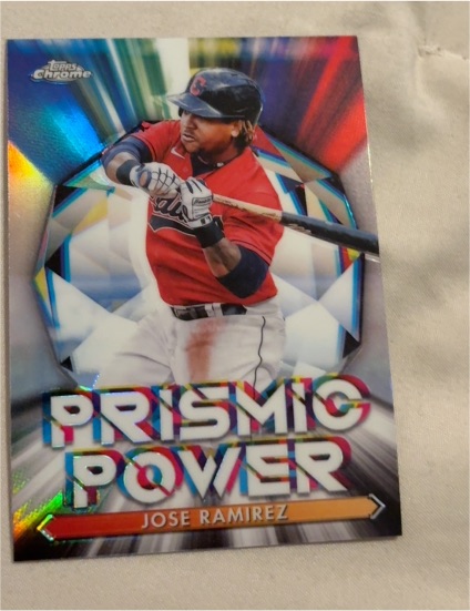 2021 Topps Chrome #PP-9 Jose Ramirez Prismic Power — front