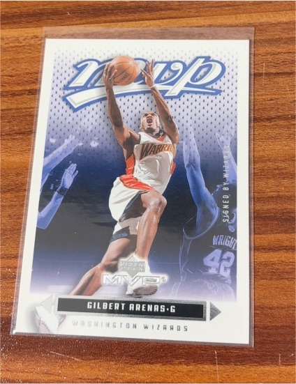 2003-04 Upper Deck MVP #194 Gilbert Arenas — front