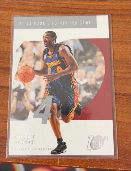 2002-03 Topps Ten #114 Gilbert Arenas — front