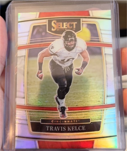 2022 Panini Select Draft Picks #30 Travis Kelce — front