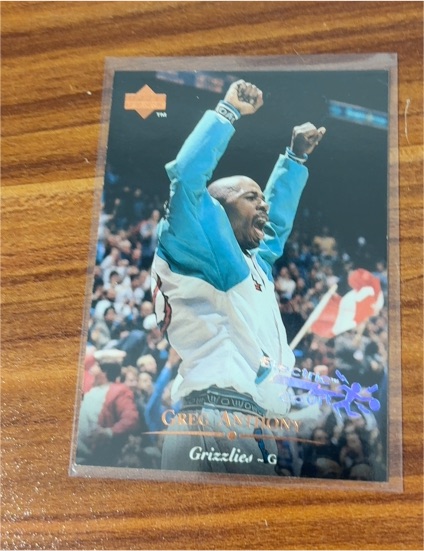 1995-96 Upper Deck #257 Greg Anthony — front