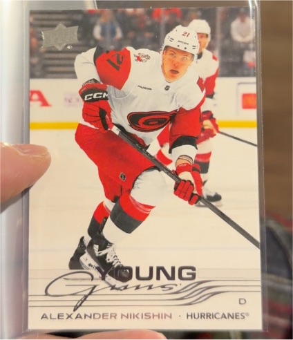 2025-26 Upper Deck Series 2 #461 Alexander Nikishin Young Guns — front