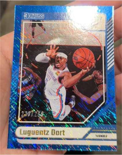 2024-25 Donruss #24 Luguentz Dort — front