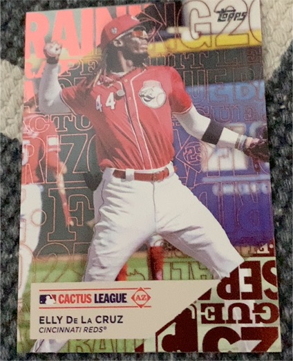 2025 Topps Baseball Series 1 #TG-13 Elly De La Cruz — front