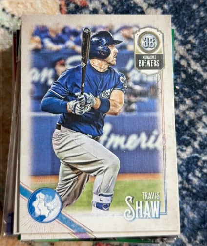 2018 Topps Gypsy Queen #154 Travis Shaw — front