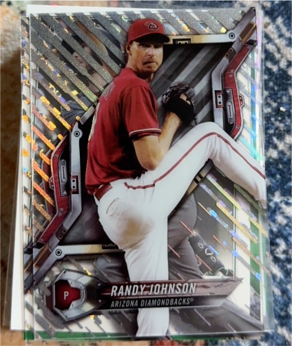 2018 Topps High Tek #HT-RJ Randy Johnson — front