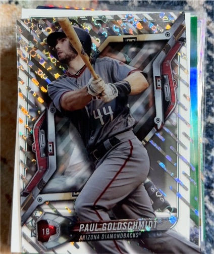 2018 Topps High Tek #HT-PG Paul Goldschmidt — front