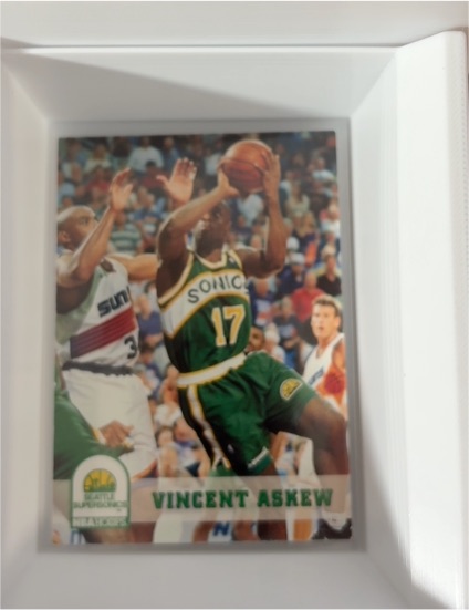 1993-94 Hoops #407 Vincent Askew — front