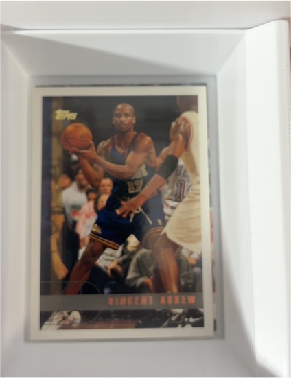 1997-98 Topps #60 Vincent Askew Denver Nuggets — front