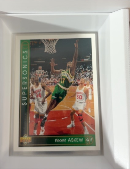1993-94 Upper Deck #138 Vincent Askew — front
