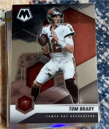 2021 Panini Mosaic #186 Tom Brady — front