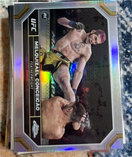 2024 Topps Chrome UFC #98 Melquizael Conceicao — front