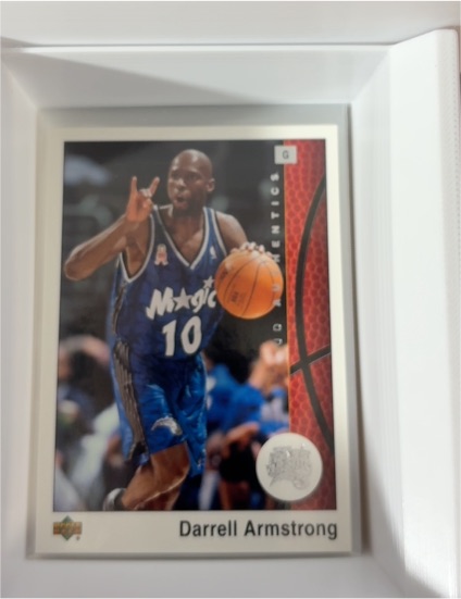 2002-03 Upper Deck Authentics #61 Darrell Armstrong — front