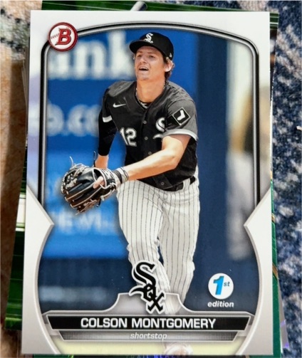2023 Bowman #BP-48 Colson Montgomery — front