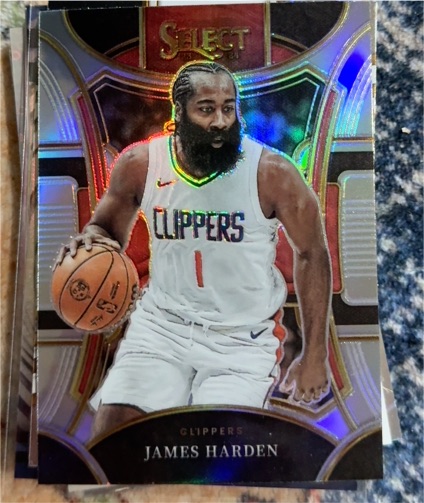 2023-24 Panini Select #337 James Harden Los Angeles Clippers — front