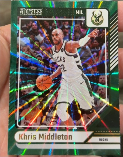 2024-25 Panini Donruss #76 Khris Middleton — front