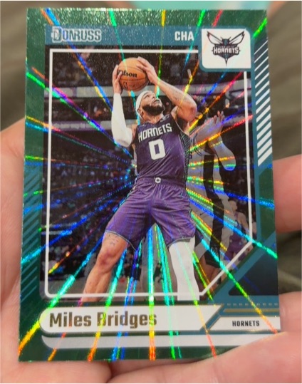 2024-25 Panini Donruss #37 Miles Bridges — front