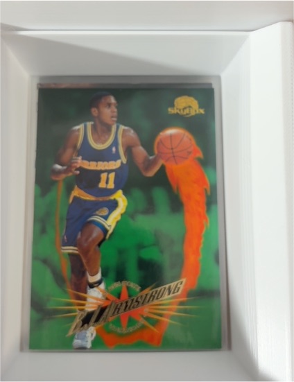 1995-96 SkyBox Premium #171 B.J. Armstrong Golden State Warriors — front