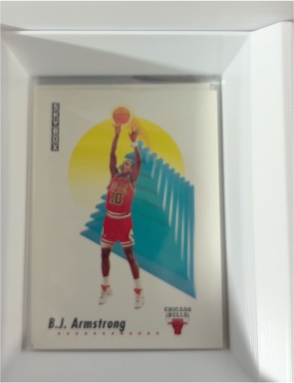 1991-92 Skybox #34 B.J. Armstrong — front