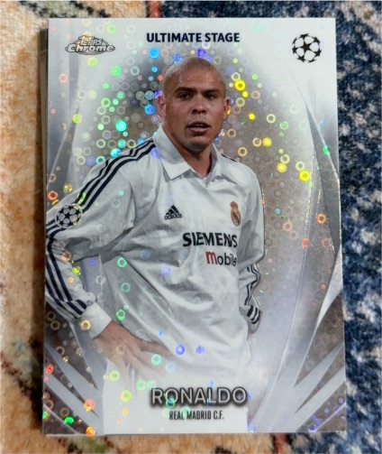 2023-24 Topps UEFA Club Competitions Ultimate Stage Chrome #USC-43 Ronaldo — front