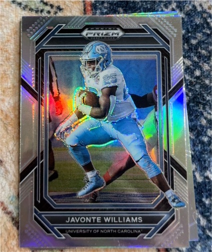 2023 Panini Prizm Draft Picks #48 Javonte Williams — front