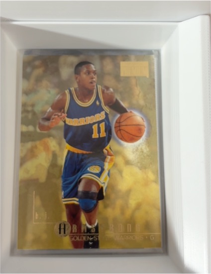 1996-97 SkyBox Premium #154 B.J. Armstrong — front
