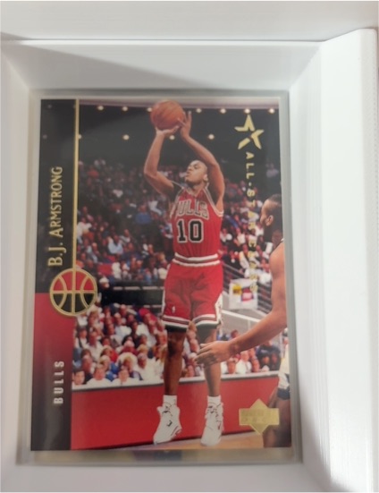 1994-95 Upper Deck #31 B.J. Armstrong — front