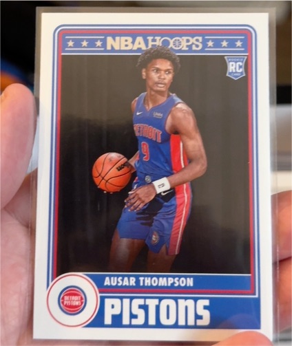 2023-24 Panini NBA Hoops Tribute #293 Ausar Thompson — front