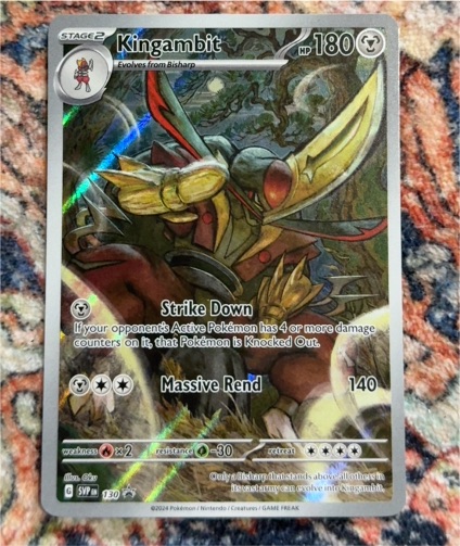 2024 Pokémon SV: Scarlet & Violet Promo #130 Kingambit — front