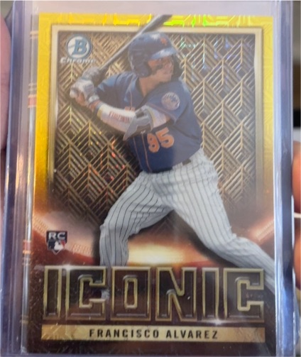 2023 Bowman Chrome #BI-25 Francisco Alvarez — front
