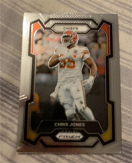 2023 Panini Prizm #142 Chris Jones — front