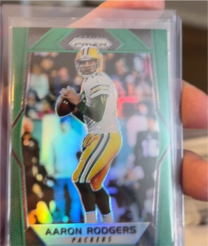 2017 Panini Prizm #1 Aaron Rodgers — front