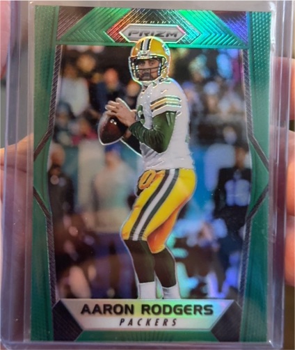 2017 Panini Prizm #1 Aaron Rodgers — front