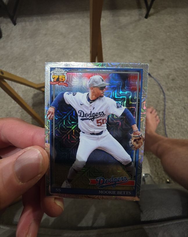 2026 Topps Chrome Series 1 #91C-95 Mookie Betts — front