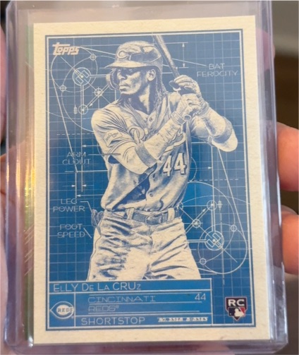 2024 Topps Series 1 Superstar Blueprint #SB-15 Elly De La Cruz — front