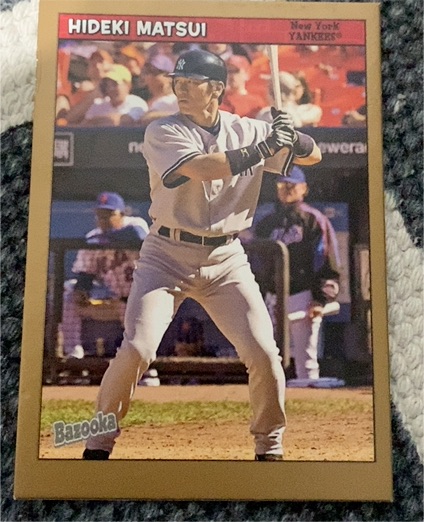 2006 Topps Bazooka #55 Hideki Matsui — front