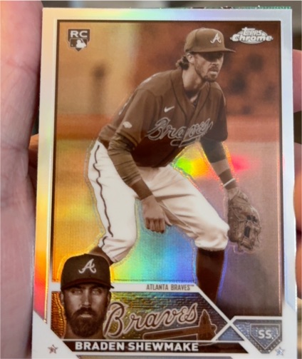 2023 Topps Chrome Update #USC31 Braden Shewmake — front