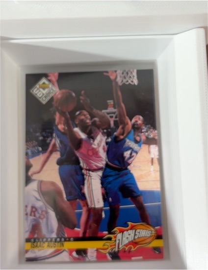 1998-99 UD Choice Flash Stats #167 Isaac Austin — front