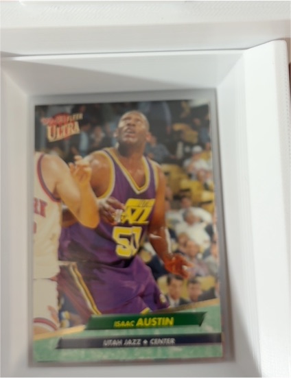 1992-93 Fleer Ultra #361 Isaac Austin — front