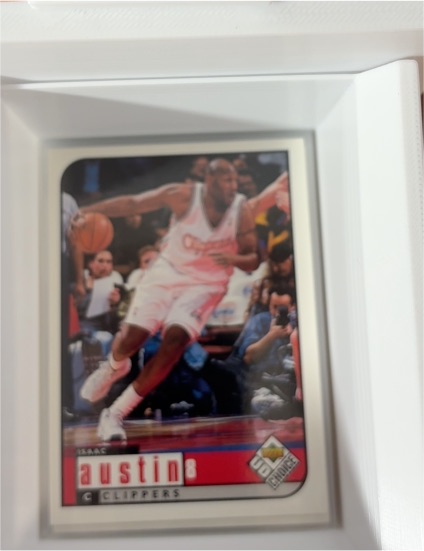 1998 Upper Deck UD Choice #66 Isaac Austin — front