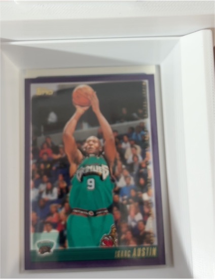 2000-01 Topps #207 Isaac Austin — front