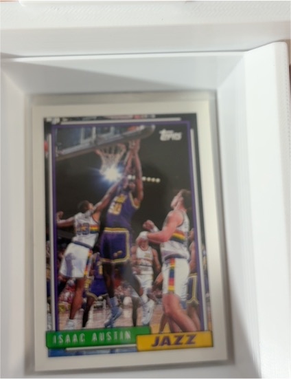 1992-93 Topps #313 Isaac Austin — front