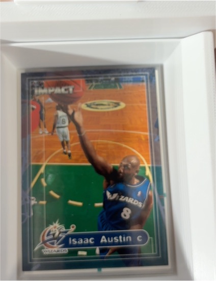 1999-00 Skybox Impact #78 Isaac Austin — front