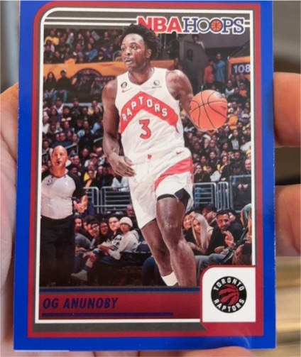 2023-24 Panini NBA Hoops #37 OG Anunoby — front