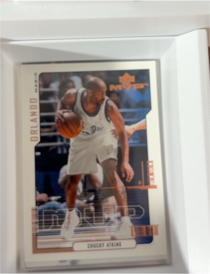 2000-01 Upper Deck MVP #122 Chucky Atkins — front