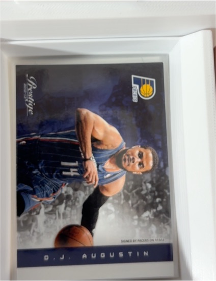 2012-13 Panini Prestige #8 D.J. Augustin Indiana Pacers — front