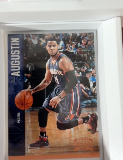 2012-13 Panini Threads #12 D.J. Augustin — front